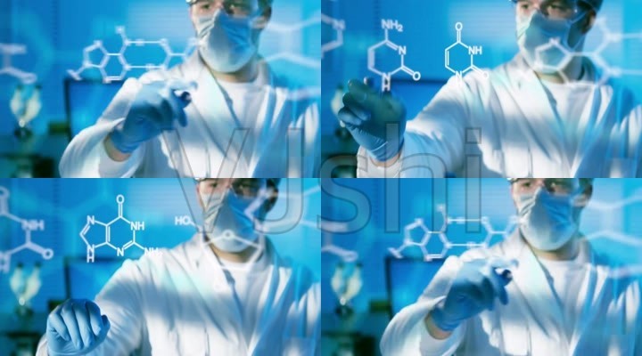 化學分子高科技化工基因結構_1920X1080_高清視頻素材下載(編號:1200831)_實拍視頻